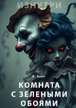 Комната с зелёными обоями